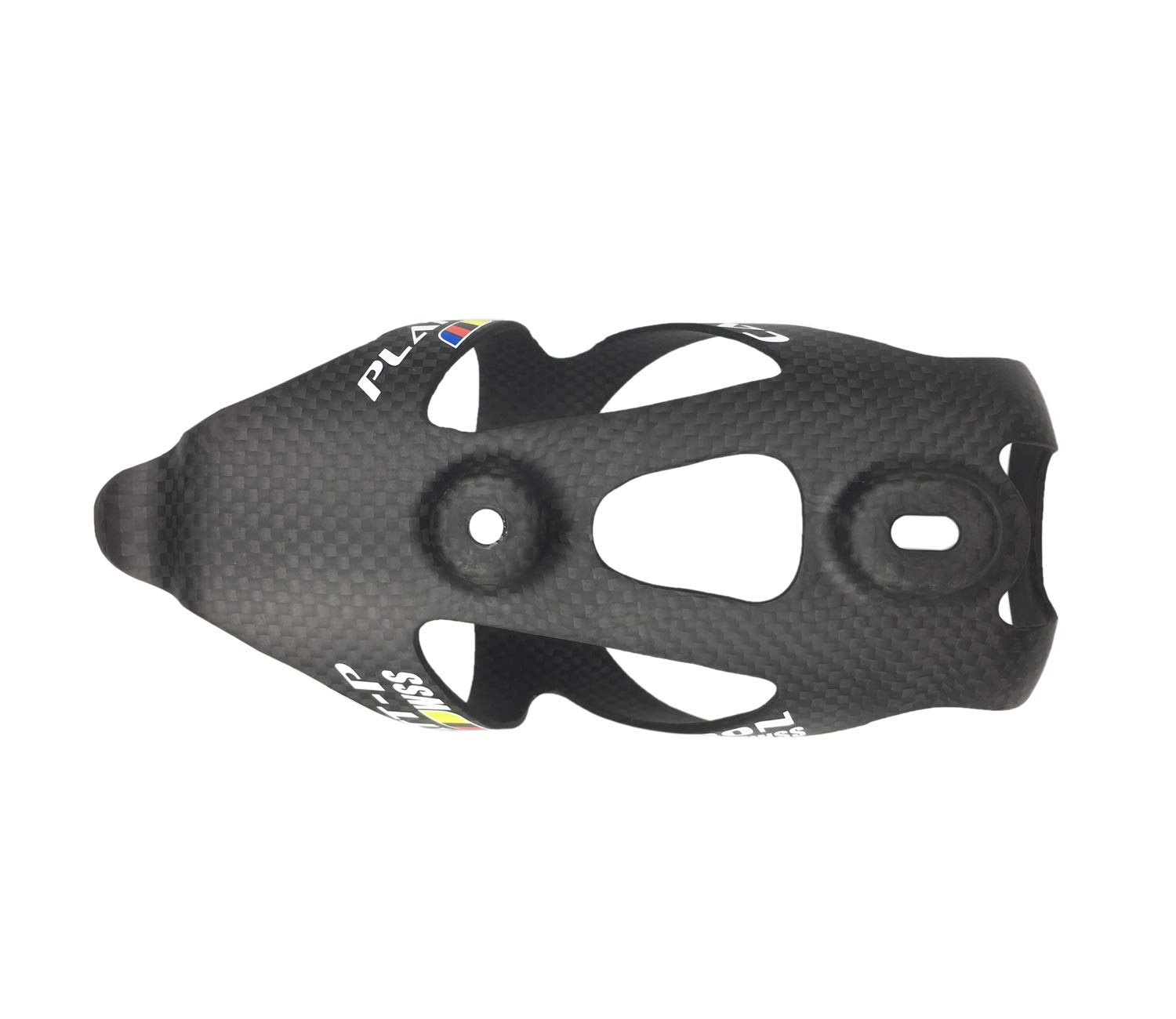 PLATT Porte-bidons VTT Carbone 3K Ultra Lége Porte Bouteille Velo,Porte bidon Bicyclette pour Bouilloire de 72 à 74 mm de diamètre Noir 1PCS
