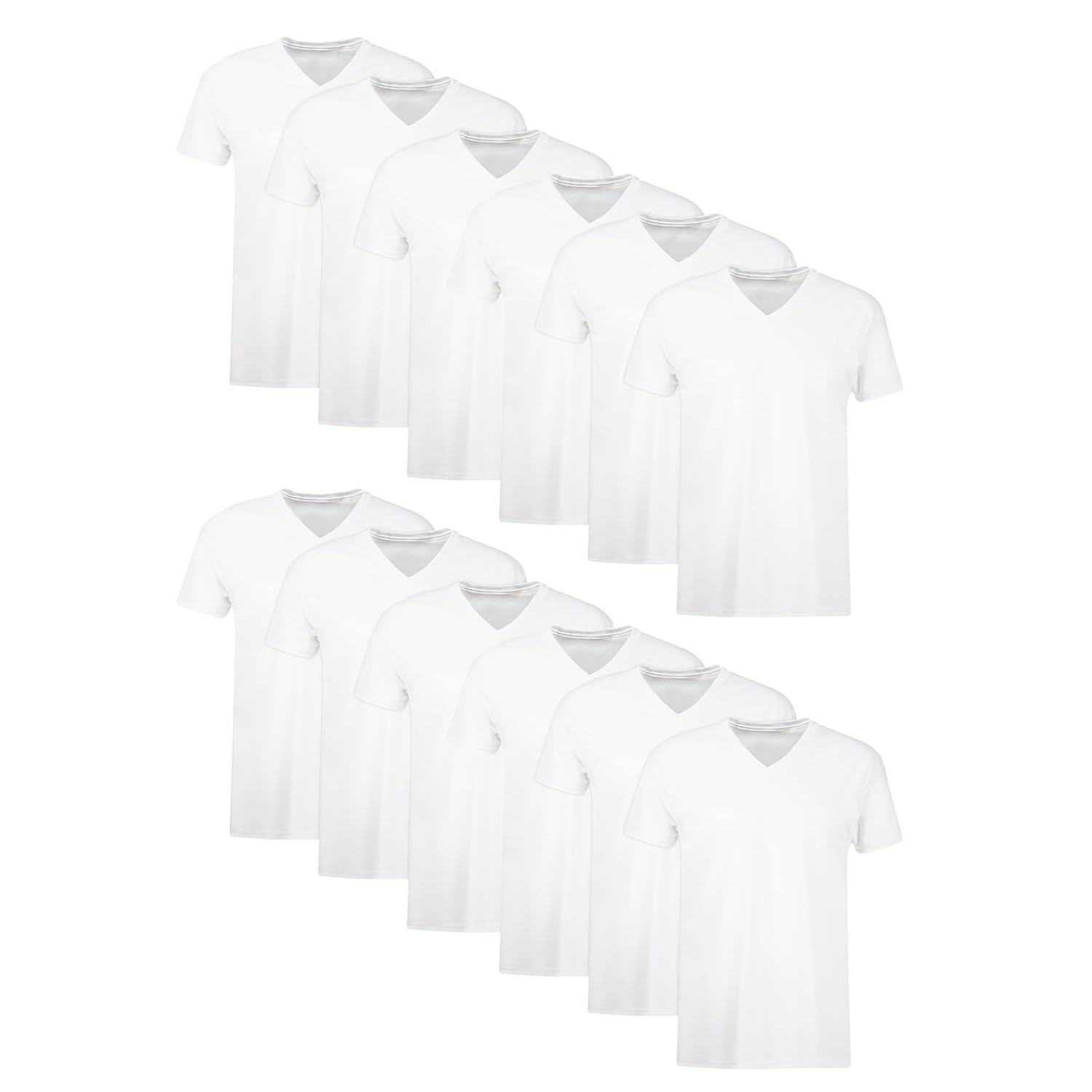 Hanes Men’s V-Neck Undershirts, Cotton Multipack