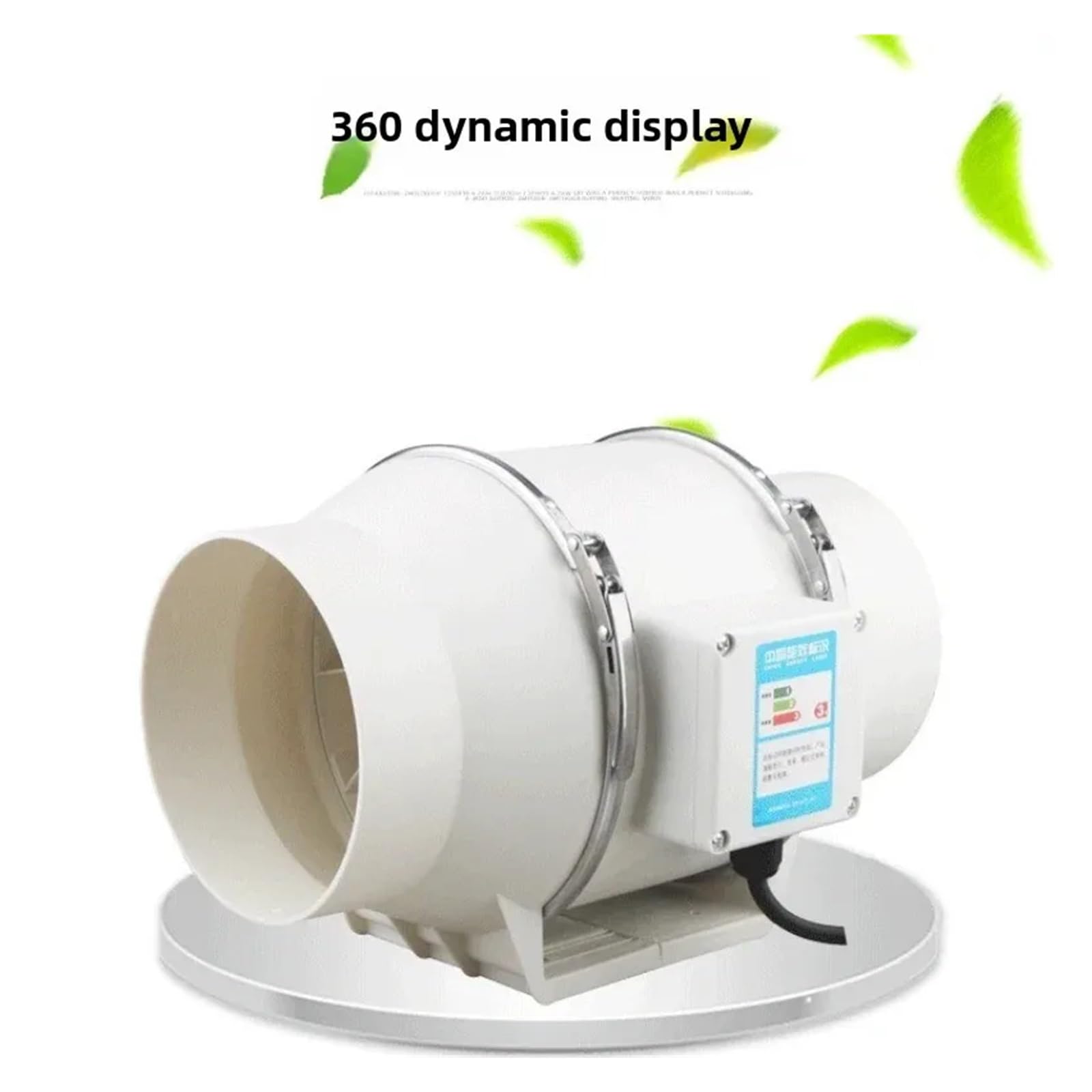 Ventilador de escape, Ventilador de escape for el hogar, silenciador, ventilador conducto en línea, for baño, equipo ventilación, cocina, montaje pared, purificador aire Ve(6 inch 150mm)