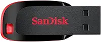 Pen Drive Cruzer Blade, SanDisk, 64GB, SDCZ60-064G-B35, Preto