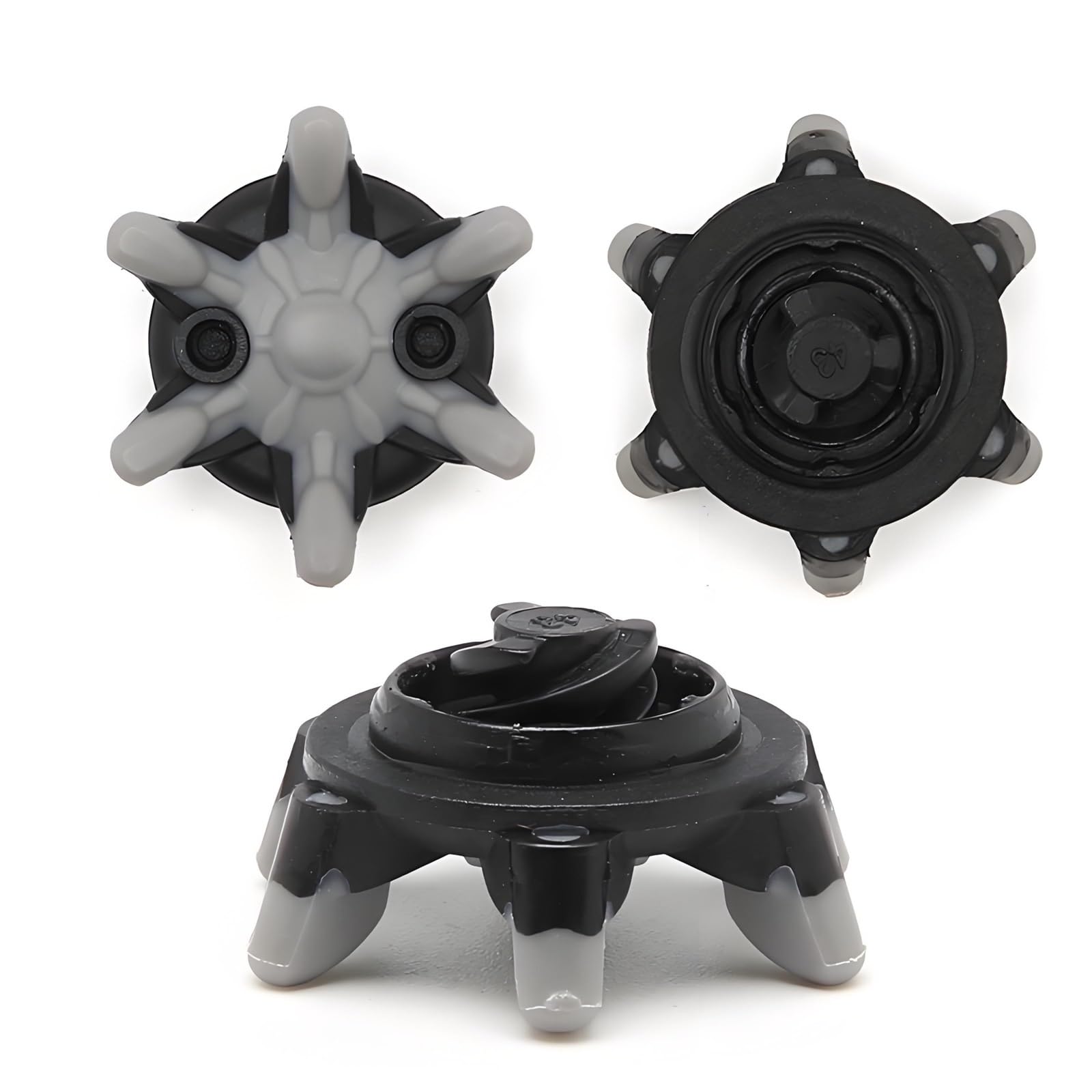 20 Stück Golf Spikes Mit Demontageschlüssel Für Fast Twist, Tri-Lok Schnittstelle - Compatible with adidas, Nike, Callaway, Under Armour, Footjoy, New Balance, Ecco