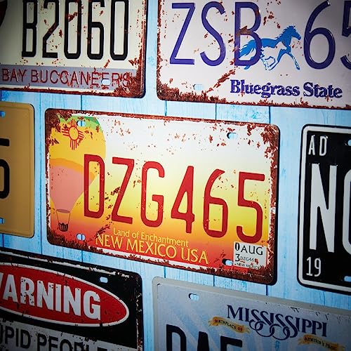 Image of Eazywagon DZG465 Multipurpose Metal Signs - License Wall Plate, Decorative Car Tag - Ideal for Cafe, Restaurant, Shop, Home, Hotel, Club, Office, Living Area