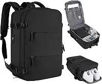 Mochila De Viagem Grande Impermeável, Com Porta Usb, Compartimento Para Sapatos, Bolsa Para Objetos úmidos, Mochila Para Notebook, Mochila Feminina