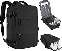 Mochila De Viagem Grande Impermeável, Com Porta Usb, Compartimento Para Sapatos, Bolsa Para Objetos úmidos, Mochila Para Notebook, Mochila Feminina
