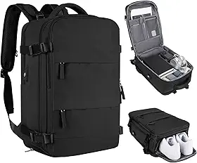 Mochila De Viagem Grande Impermeável, Com Porta Usb, Compartimento Para Sapatos, Bolsa Para Objetos úmidos, Mochila Para Notebook, Mochila Feminina