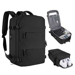 Mochila de Viagem Grande Impermeável com Porta USB