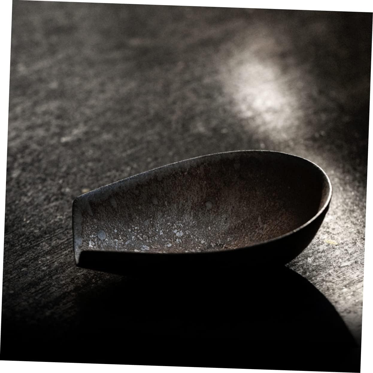 Ipetboom Multi Purpose Loose Tea Scoop Retro Chinese Style Tea Shovel with Grip Design for Gift Giving