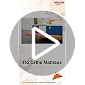 Image of Flo Ortho Aloe Vera Infused Orthopedic Mattress with PainRelease Technology | Medium Firm Feel | 6 Inch Mattress in Single Size (72x42x6 Inches) | 10 Year Warranty