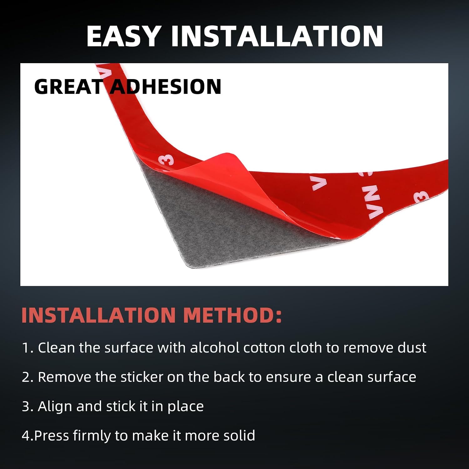 Real Carbon Fiber Dashboard Frame Covers for Toyota RAV4 (2019-2025) Protect Decor Stickers Interior Car Accessories, Red