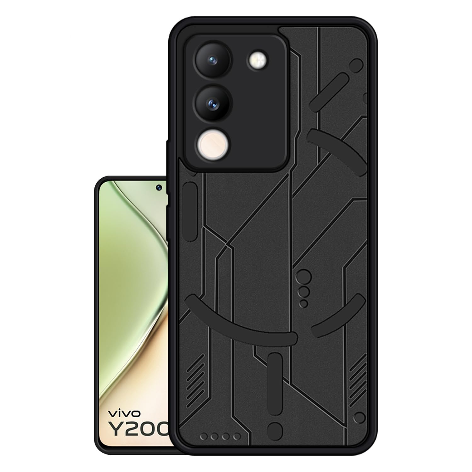 VIDO Designer Soft Silicon Back Case Cover for Vivo Y200 5G (B0CM3KM4VS) Amazon Price History, Amazon Price Tracker