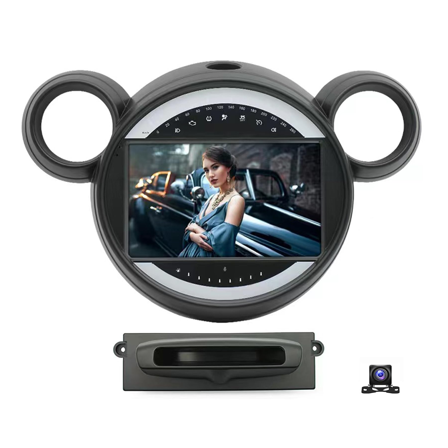 GPS Auto pour Mini Paceman voyagez connecté avec l'écran tactile CarPlay