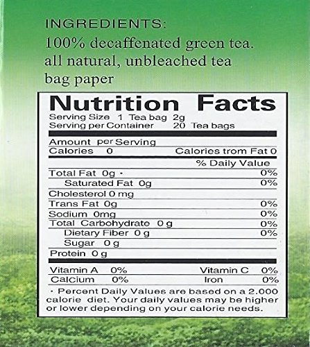Miniatura 2 de GoTo Tea Té verde chino descafeinado (20 bolsas de té) (paquete de 2)
