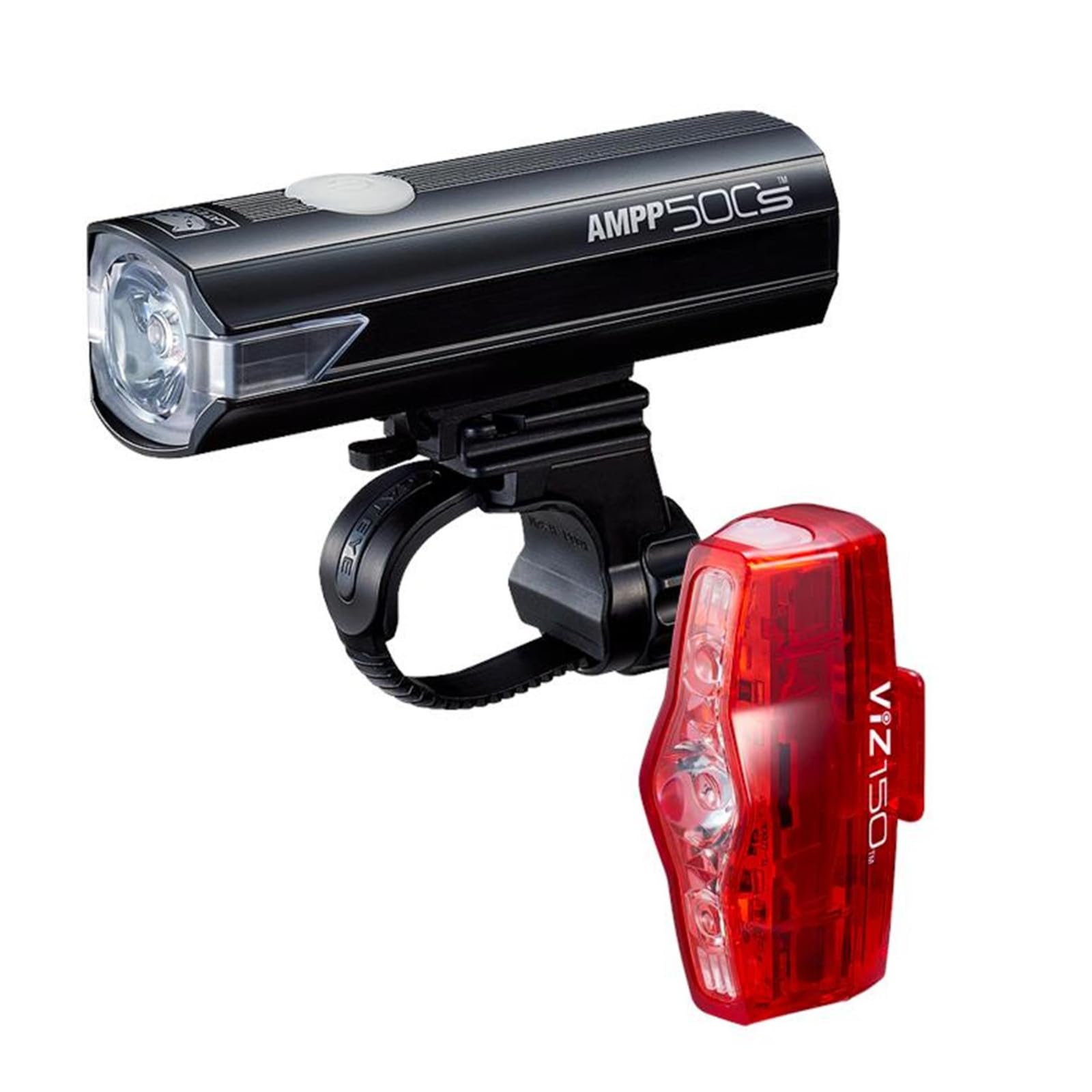 CatEye AMPP 500S - Viz 150 - Juego de Luces para Bicicleta