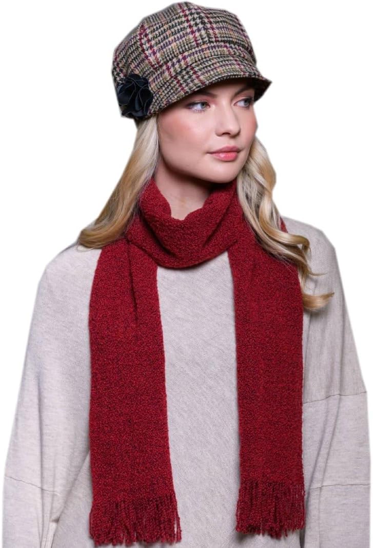 Mucros Weavers Ladies Merino Wool Skellig Scarf, Made in Ireland
