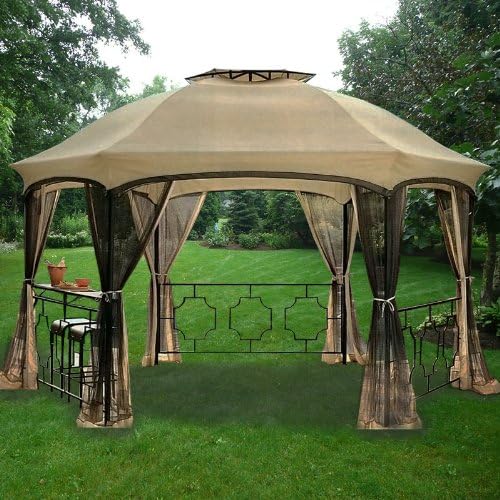 Dawson Hexagon Gazebo Replacement Canopy Top Cover