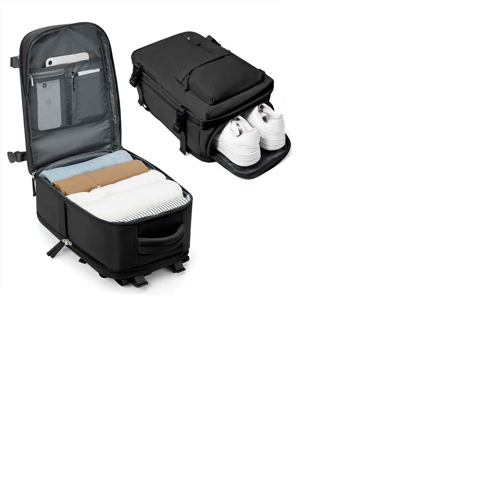 BJLFS Mochila Viaije Cabina Avion 40×30×20 Ryanair Wizzair Mochila al Vacío Equipaje de Mano 40x20x25 Maletas De Viaje Cabina Bolsa de Viaje Mujer para Cabina avion Mochila Portatil 14 Pulgadas — view 19
