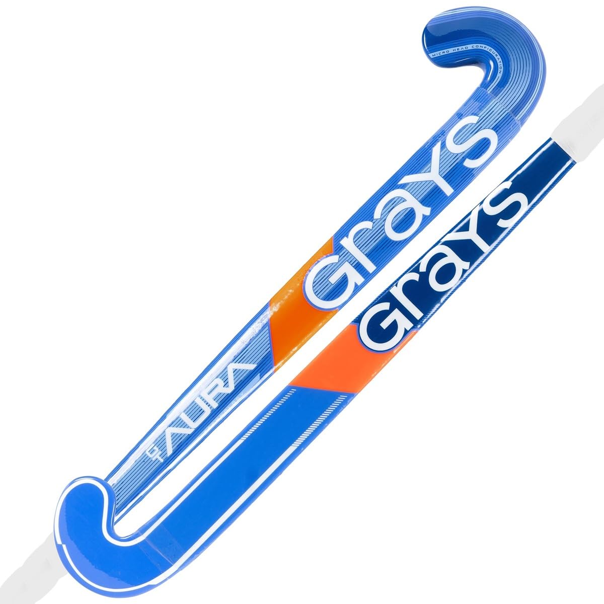GRAYS Aura GT Junior Wooden Hockey Stick - Blue 28