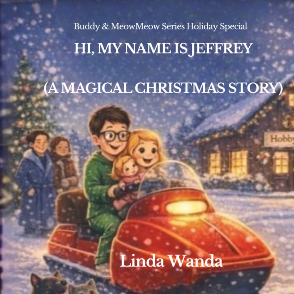 Hi, My Name Is Jeffrey: (A Magical Christmas Story) (Buddy & MeowMeow Series)