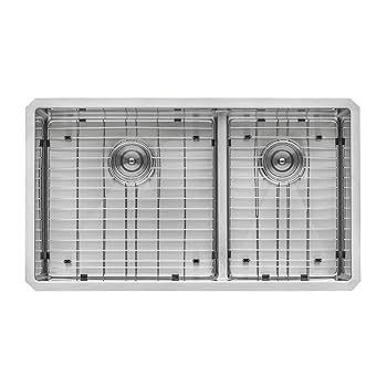 Ruvati 30-inch Low-Divide Rounded Corners Undermount Kitchen