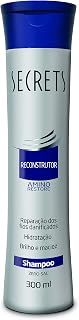 Shampoo Reconstrutor Amino Restore 300Ml, Secrets Professional