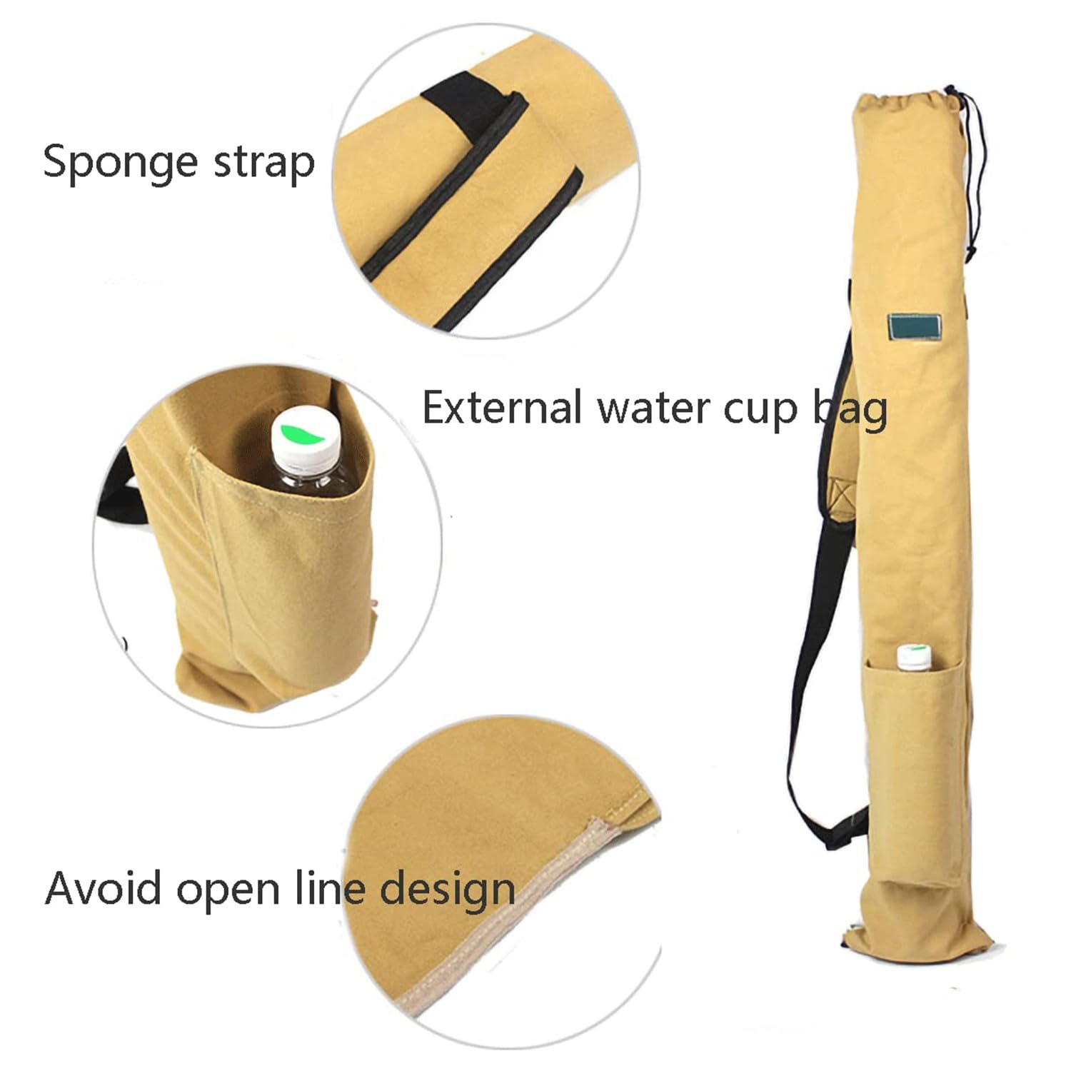 Borsa Per Spada In Tela Di Cotone Zaino Portatile, Borsa Per Il Trasporto Della Spada Custodia Per Katana Borsa Per Bokken, Katana, Spada Da Samurai, Spada Lunga, Spada Tai Chi B,147 * 13cm