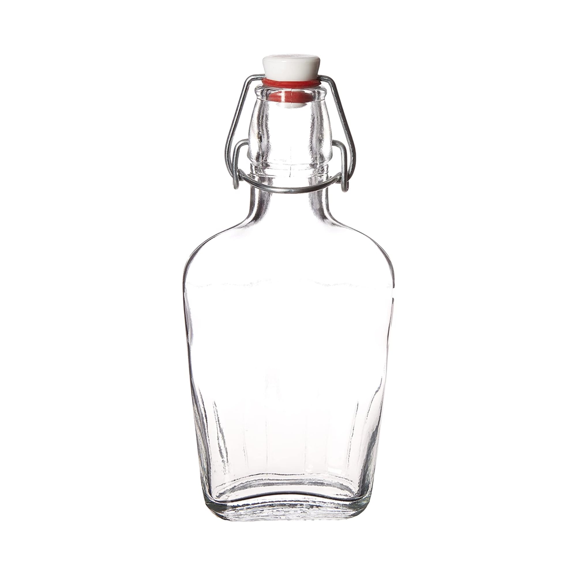 Bormioli Rocco Pocket Flask, 8.5 oz, Clear