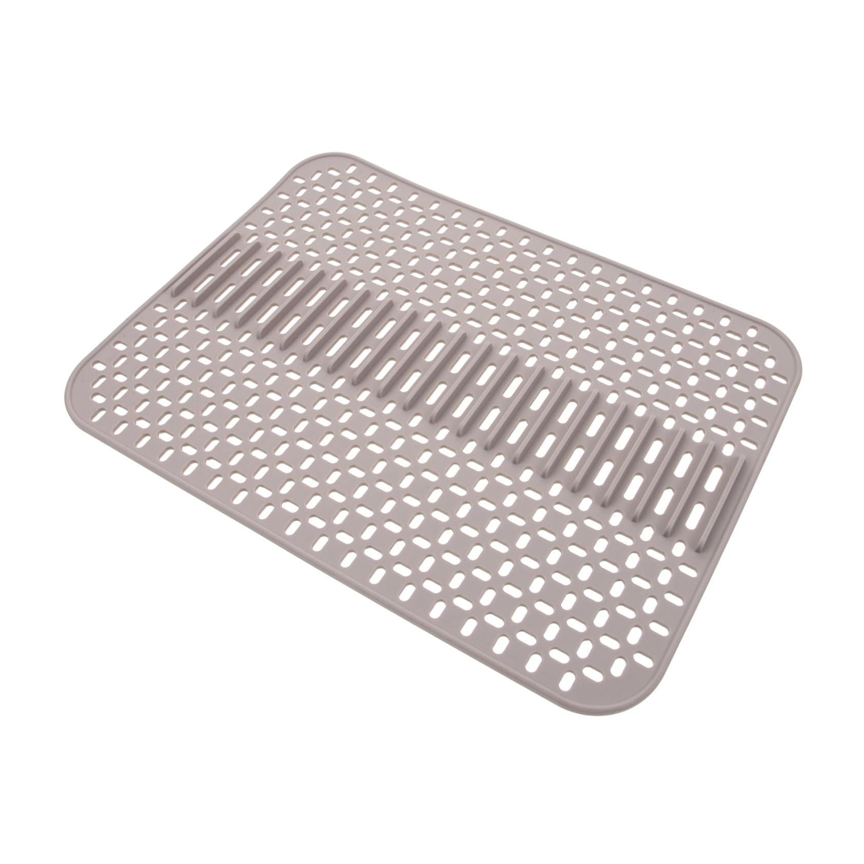 Angoily Tappetino per Lavello Protezione Antigraffio e Antiscivolo, in Silicone, Drenaggio Rapido, 100% Silicone, per Cucina e Tazze