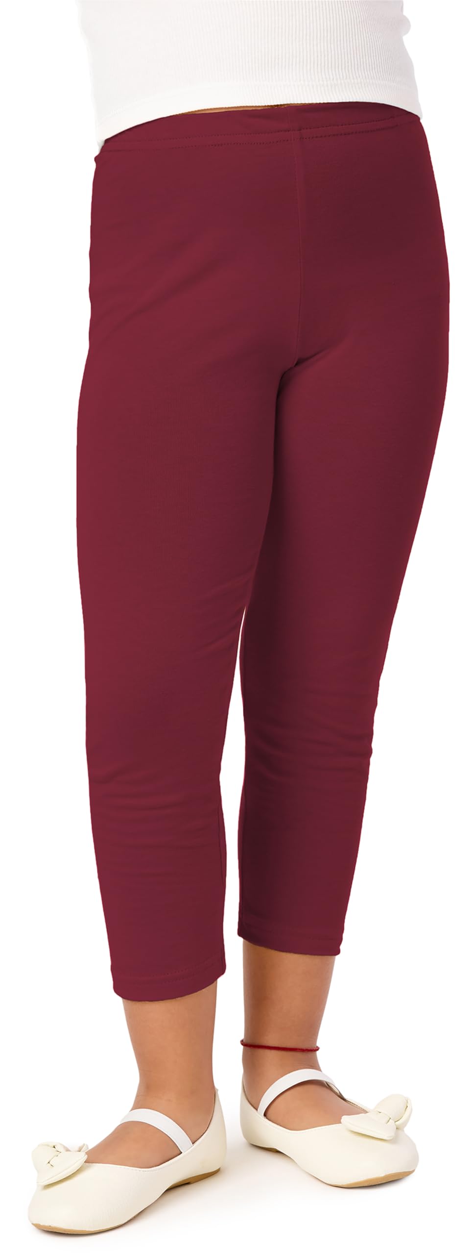 Merry Style Leggings Mädchen 3/4 Bequeme und weiche Radlerhose Kinder Sommer Mode Capri Leggings Mädchen MS10-131