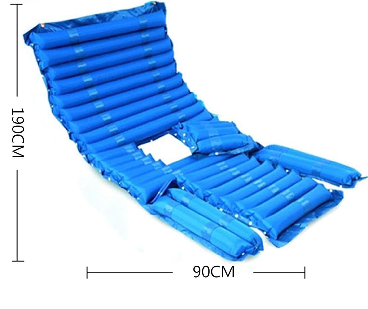BLUEZY Colchón Antiescaras Hinchable, Colchón Antiescaras Adecuado De Presión Alterna Colchón Antiescaras Matelas Gonflable Médical para Cama De Enfermería, Poco Ruidoso