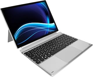 Laptop 2 Em 1 de 12,3 Polegadas, Alto-falantes Duplos Com Tela Sensível Ao Toque 3K 100‑240 V Tablet Portátil Notebook Com Teclado Magnético para 10 para Operação (plugue da ue 8 GB + 512 GB)
