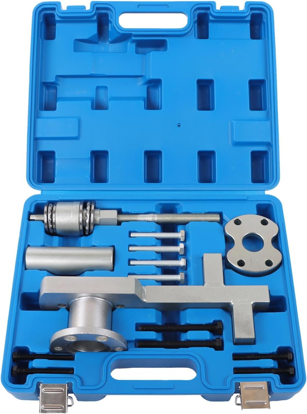labwork Engine Crankshaft Pulley Disassembly and Installation Tool Set Replacement for Land Rover 3.0 V6 5.0 V8