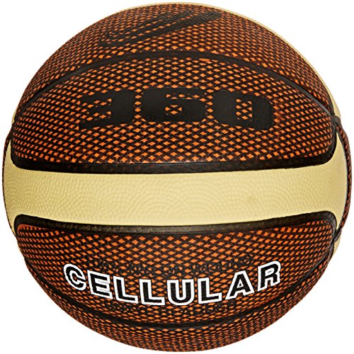 360 Athletics New - Cellular Basketball Size 7, Square Design, Brown and Cream