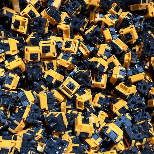 Image of Zkeebs HMX Linear 5-Pin MX Mechanical Keyboard Switches for Custom Mechanical Keyboards (HMX KD200 80Retros Film, 90 Switches)