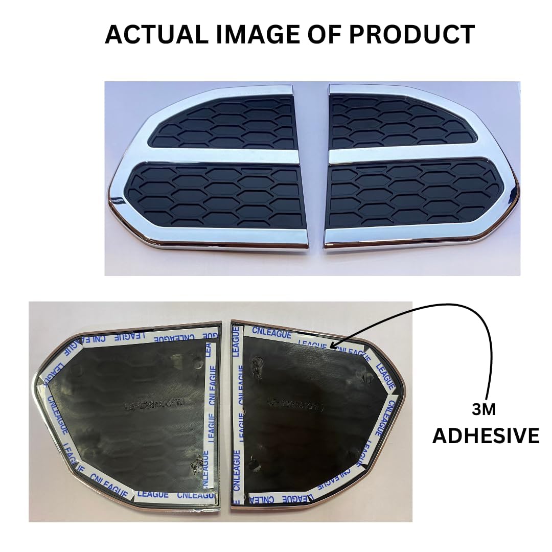 CARMART CNLEAGUE Side Vent Chrome Compatible for Grand Vitara