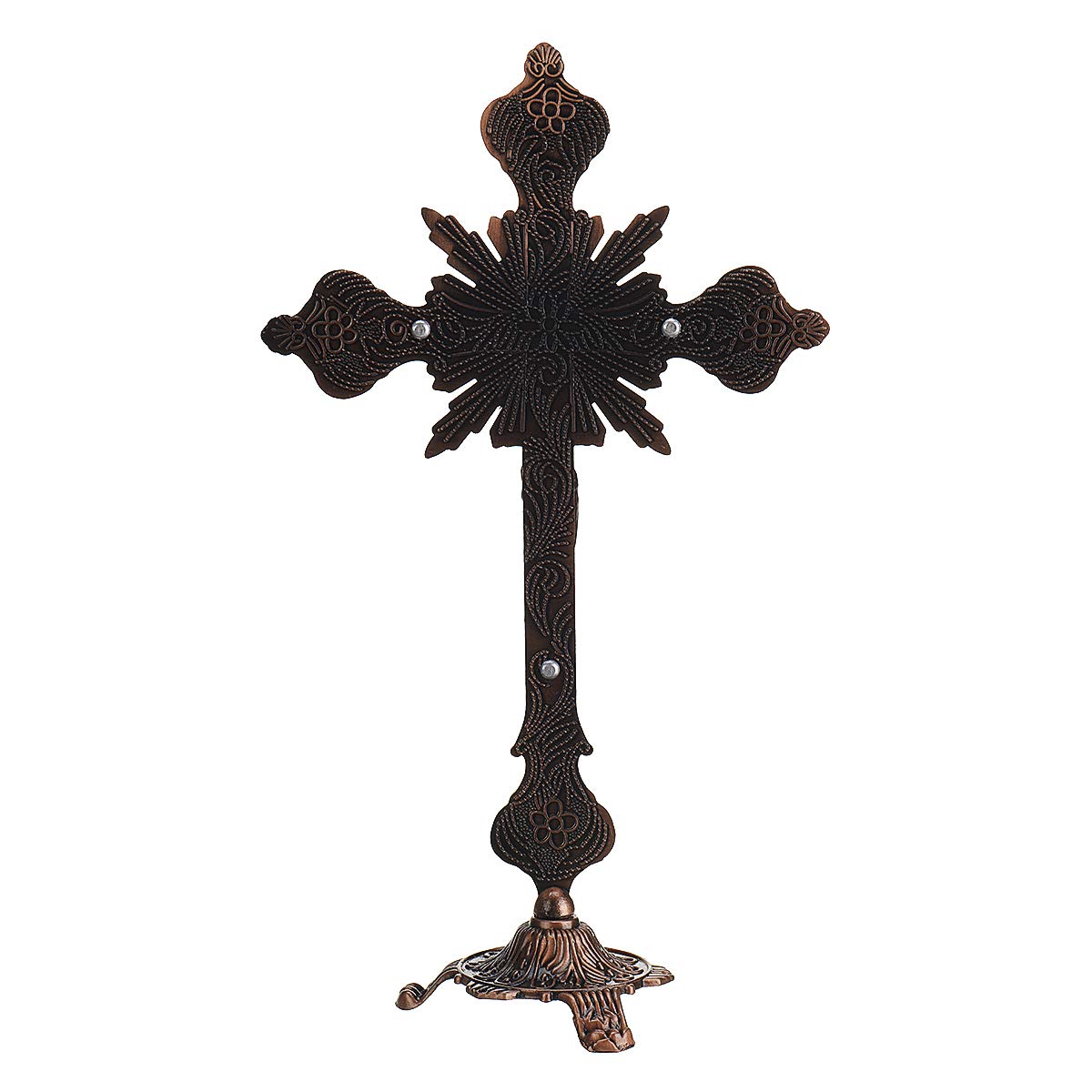 Tutoy Chrystus krzyż krzyż Jezus katolicki statuetka religijna biżuteria na biurko dekoracje