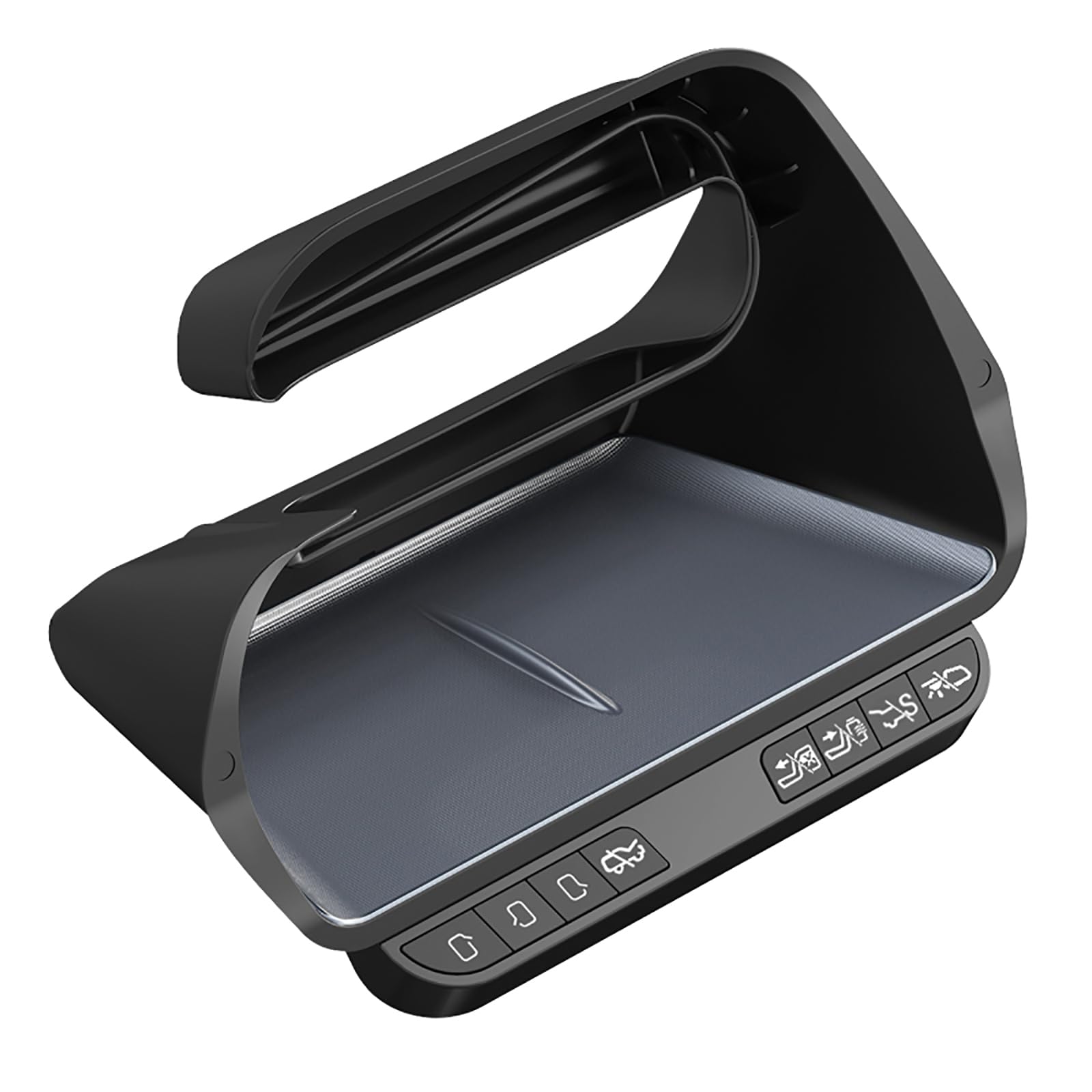 for Model Y/3 Center Console Storage Tray, 8 Control Multifunction Button with Under Screen Storage Box, for Model 3 Accessories 2021-2023, Model Y 2020-2024 Accessories