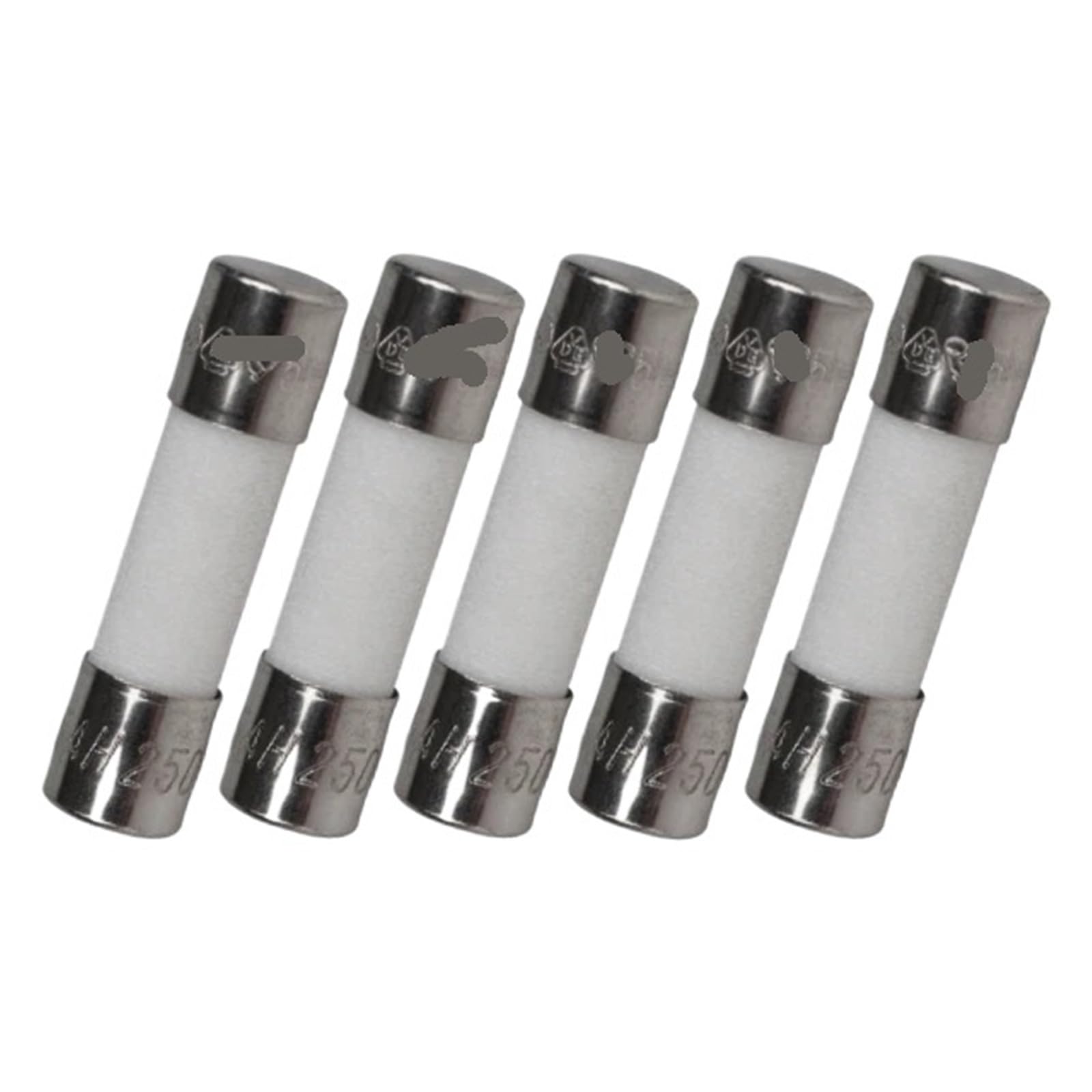 KXIWLUFV 5PCS 5X20mm 5A 250V Ceramic Fuse