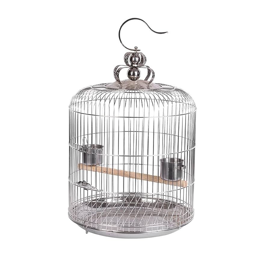 ステンレスケージ　鳥かご Amazon.co.jp: 鳥籠 インコ Bird Cage Stand 、鳥かご ケージ