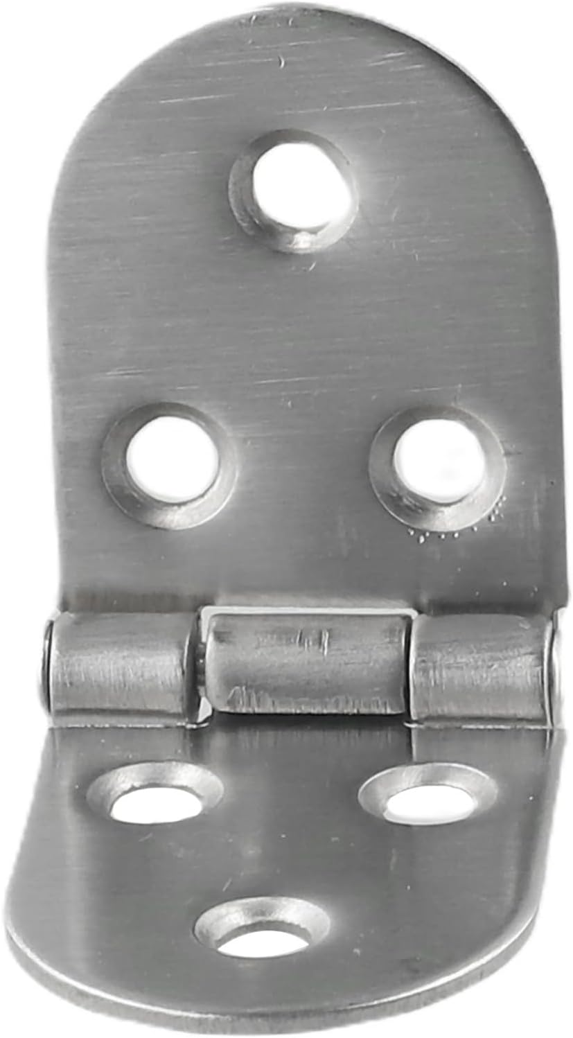 Steel Folding Flip Top Hinge Cabinets & Tables, 180° Self-Supporting Flush Cabinet Hinge, Heavy-Duty Furniture Hinge Wardrobes, Desks, Sewing Machines (1 Pack)