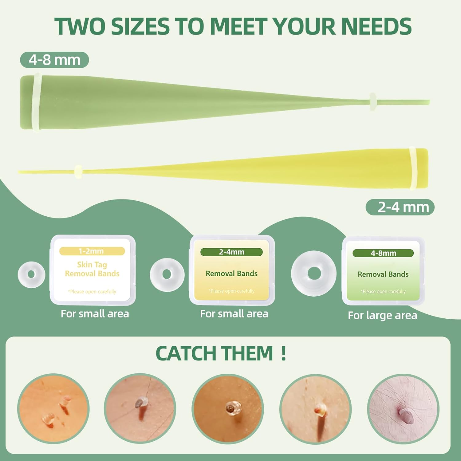 Dual-TROL Skin Tag Removal Kit, Intended for The Removal of Common Warts, Plantar Warts and Skin Tags, Safe and Effective for Home Use.
