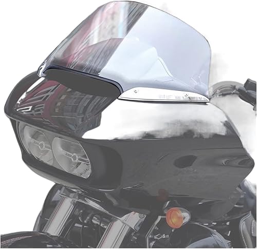 Miniatura 2 de LNNRYP Compatible WithHarley Davidson CVO Road Glide Uitra Fltrx Road Glide Special Cafe Racer Winshields Baffle Wind Deflector Pc
