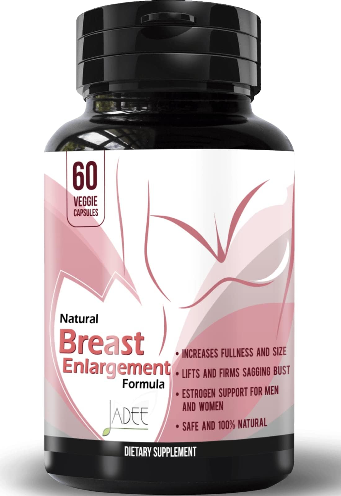 Breast Enhancement Pills and Estrogen Supplement for Women, Men & Trans – Breast Enlargement Pills for Women and Transgender - 60 Breast Growth Pills with Pueraria Mirifica - Bigger Breast, Big Boobs