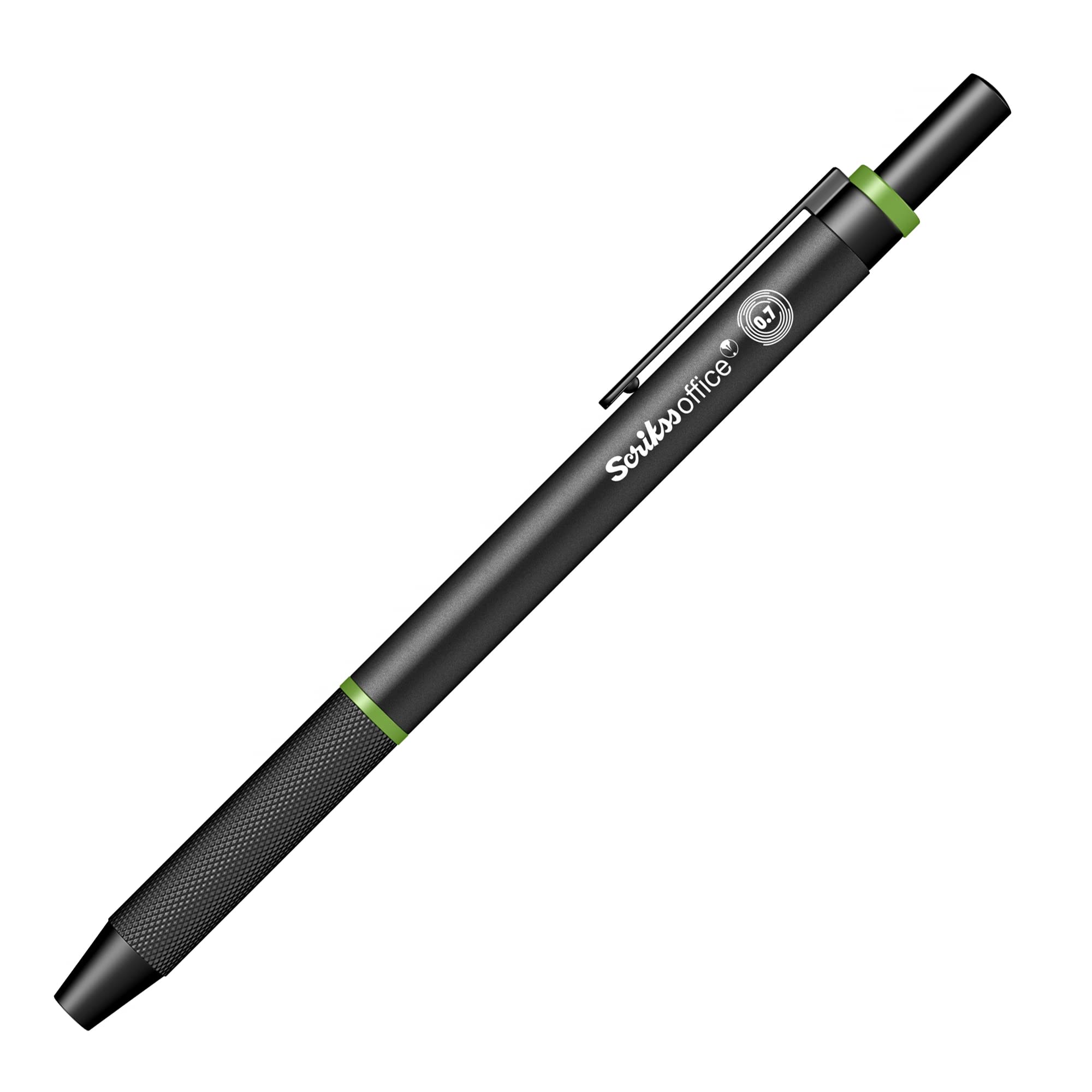 Scrikss Ołówek mechaniczny Twist Black Line BT (zielony, 0,7 mm)
