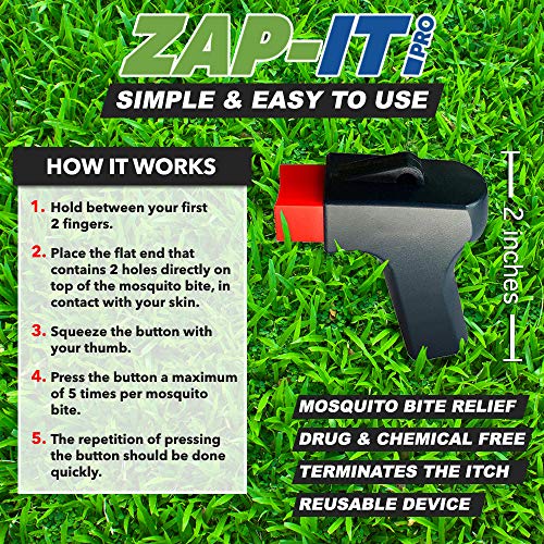 Buy Zap It Mosquito Bite Relief Fast Acting, Anti Itch, Insect Bite