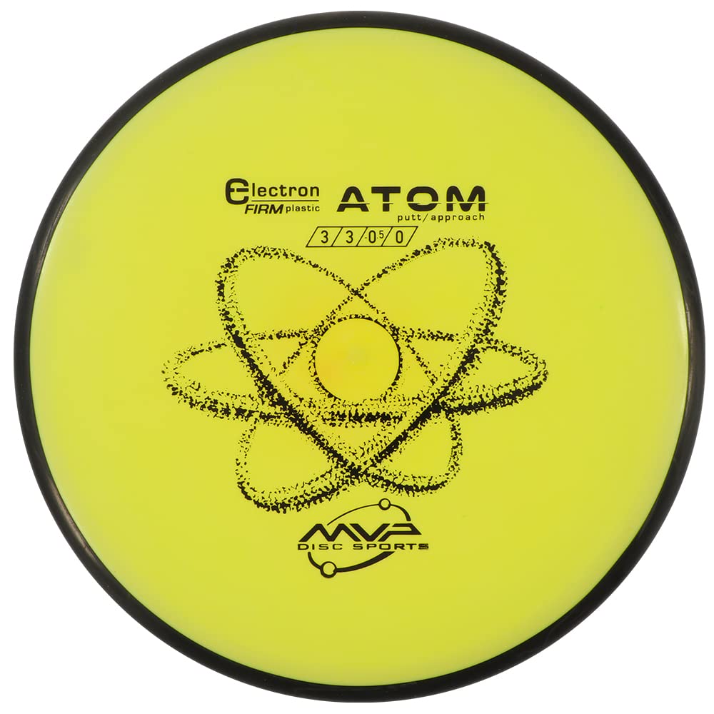 MVP Disc Sports Electron Atom Disc Golf Putter (Choose Your Firmness/Colors May Vary)