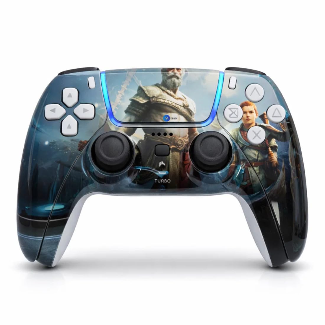 Maizic Smarthome Play-X Warrier Battle Wireless Gaming Controller with Dual Asymmetric Motors, 800mAh Battery, 3.5mm Headset Jack and Plug and Play Support, Compatible with PS4, Windows PC and Android-image-33