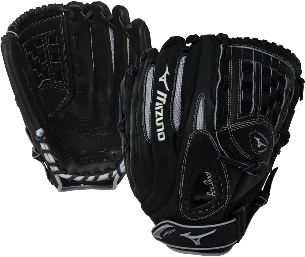 Mizuno GPM1302 Premier Softball Fielder's Mitt (Black, 13.00Inch, Left Handed