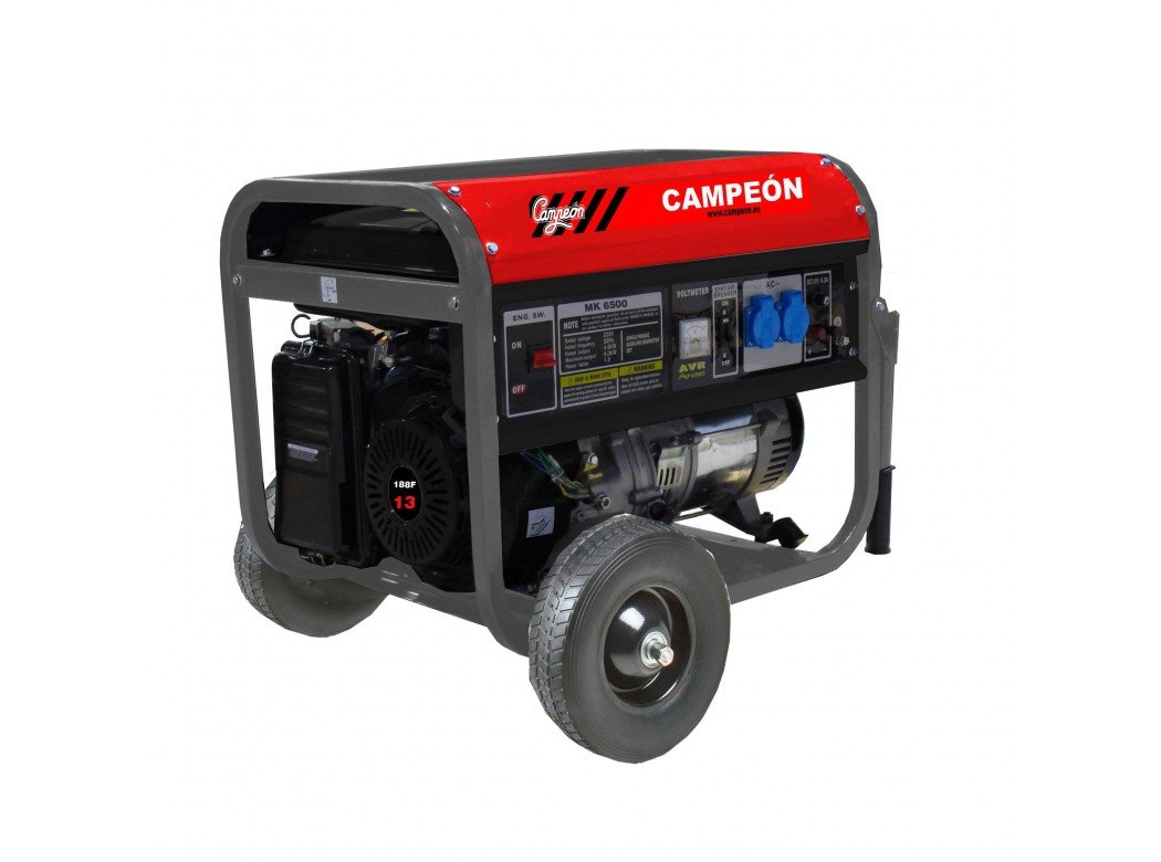 CAMPEON - Generador Movil Eco390 13Hp 4T Campeon 5 Kva