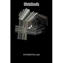 Interstellar Notebook Journal for Writing   6 x 9 Size, 110 Lined Pages, Smooth Glossy Cover