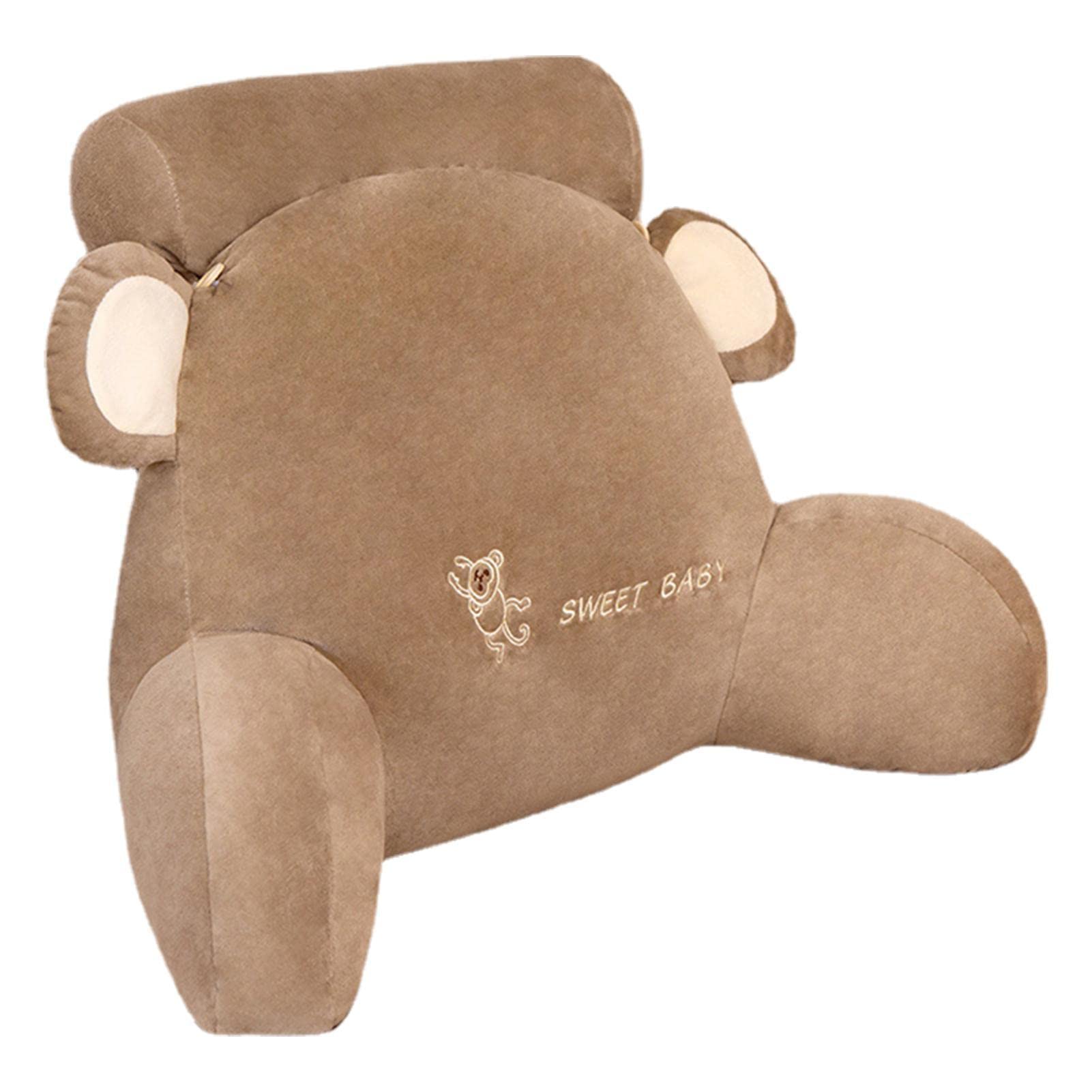 Poduszka na krzesło Poduszka do czytania, poduszka pod plecy, duża poduszka z podłokietnikami, oparcie łóżka Poduszka pod plecy, wygodna i ergonomiczna poduszka Sofa klinowa, łóżko, fotel (Color : Mo